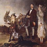 Sir William Orpen The Vere Foster Family oil